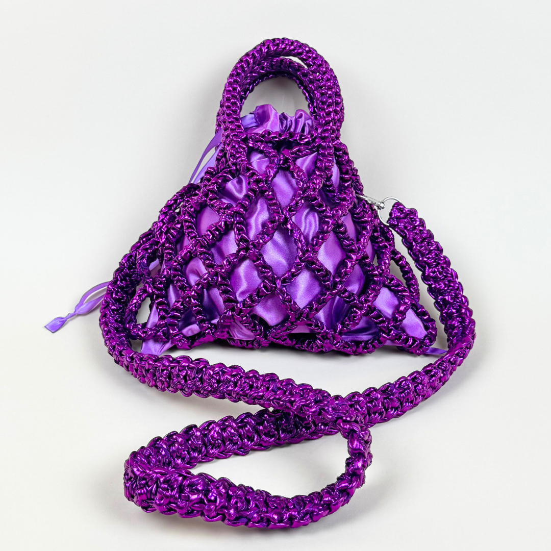 The Net Metallizzata Magenta