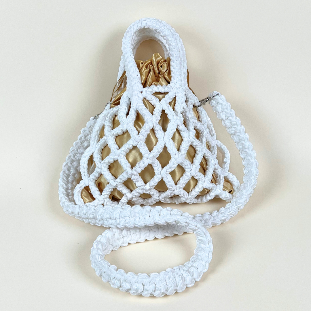The Net Metallizzata Bianco