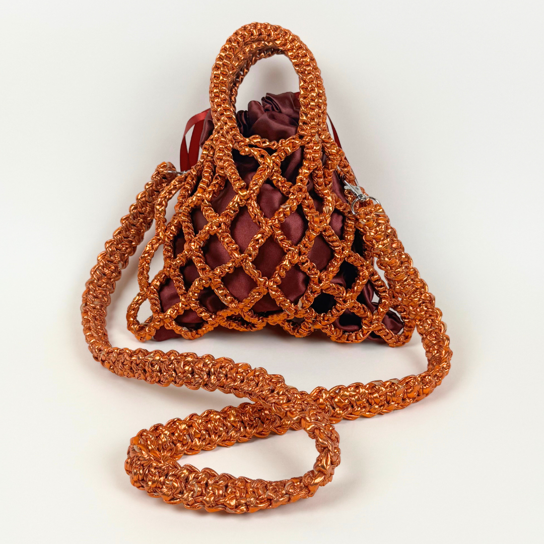 The Net Metallizzata Arancio