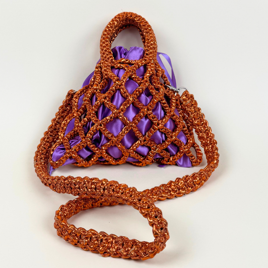 The Net Metallizzata Arancio