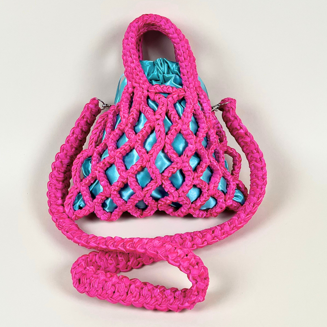 The Net Metallizzata Fucsia