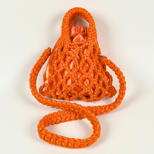 The Net Metallizzata Arancione