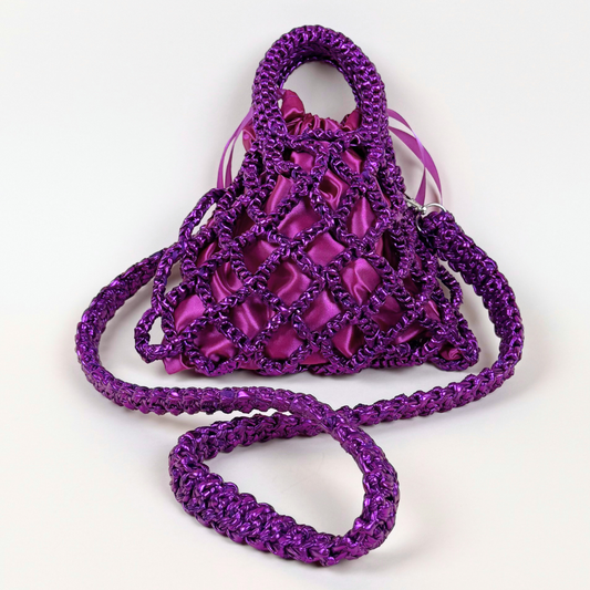 The Net Metallizzata Magenta