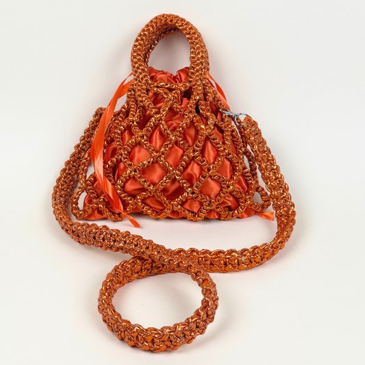 The Net Metallizzata Arancio